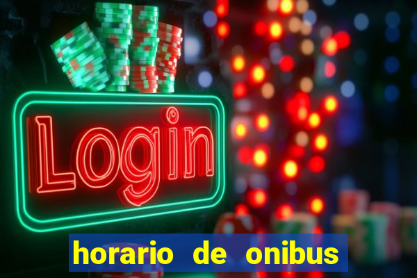 horario de onibus vila nova imbituba